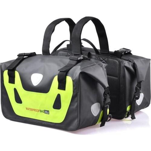 50L Motorcycle Rider Saddle Bag Motorcycle Bag Waterproof Side Bag Outdoor Riding Equipment Luggage Bag Motorcycle Side Bag