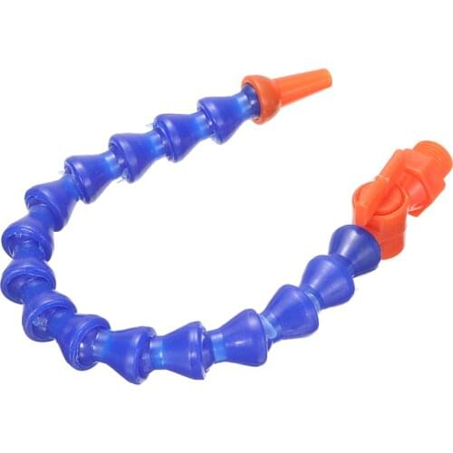 300mm Round Nozzle Flexible Plastic Water Oil Coolant Pipes Hoses with Switch For Lathe Milling CNC Machine Mayitr