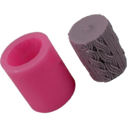 3D silica gel candle mold resin clay craft making Home decoration mold DIY candle making 3D Silicone Mould