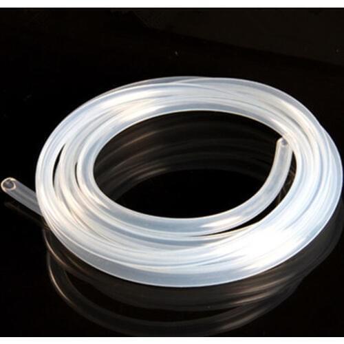 5m Silicone Vacuum Food Grade Translucent Rubber Tube Beer Water Air Pump Hose Pipe