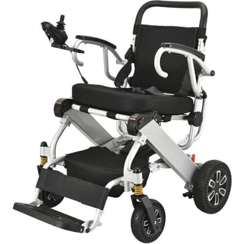 5513 Adult Elderly Scooter Dual-side Plug-in Lithium Battery Smart Folding Electric Wheelchair