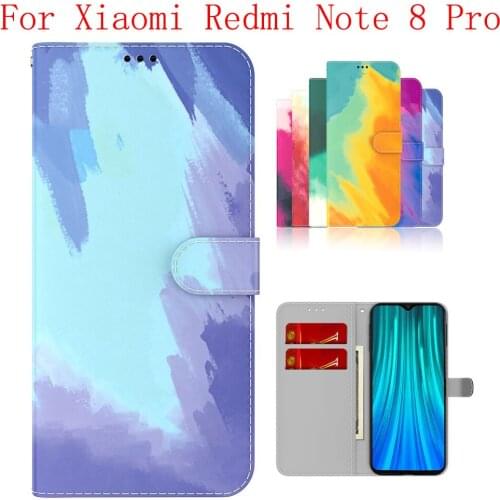 Sunjolly Case for Xiaomi Redmi Note 8 Pro Wallet Stand Flip PU Phone Case Cover coque capa Xiaomi Redmi Note 8 Pro Case Cover