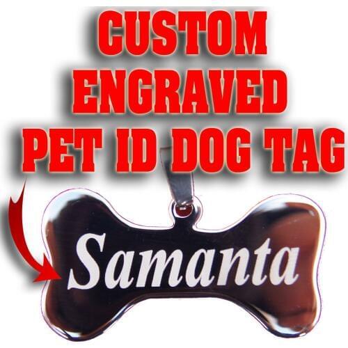 Hot sales cheap Customized Stainless steel Dog Tag Fashion Pendant Engraved