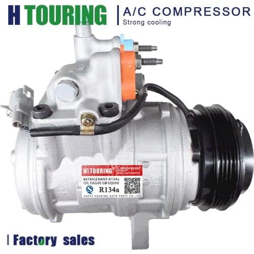 For car Toyota Estima TCR 1990-2000 AC Compressor 10PA17C 88320-28200 447200-3522 147200-4550 147200-4555 88320-22H91 4PK