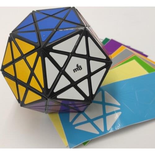 MF8 Starminx V1 I cube Black Corner Turning Dodecahedron Twsit Puzzle Educational Toy Gift idea Drop Shipping