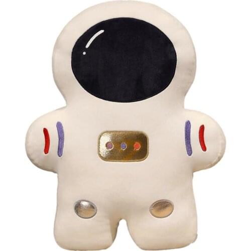Plush Doll Space Astronaut Doll Skin-friendly Cute Astronaut Plush Toy Stuffed Plush Doll Sofa Pillow Boys Kids Birthday Gifts