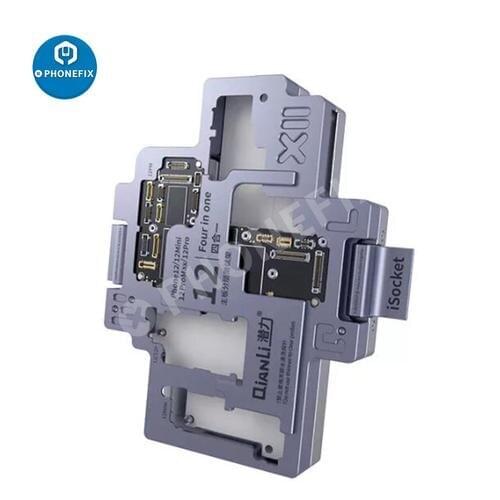 Qianli iSocket 4 in 1 Motherboard Layered Test Frame Stand for iPhone 12/12Pro/12Pro Max/12 Mini Logic Board Fast Tester Fixture