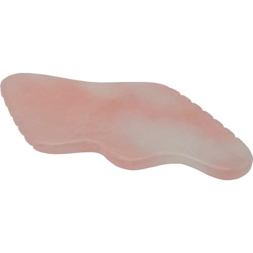 Pink Rose Quartz Guasha Tools Gua Sha Massage Board