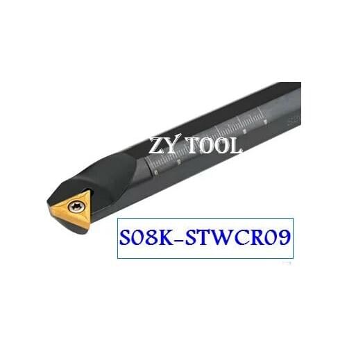 S08K-STWCR09 Lathe Tools 8mm ,Lathe Machine Turning Tools Set Internal Turning Tool CNC Indexable Turning Tools