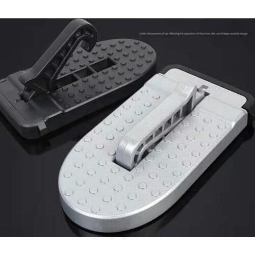 Car Door Step, Multi Functional Latch Door Step, Glass Breaker Safety Hammer