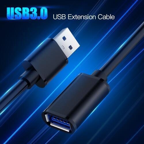 USB Extension Cable USB 3.0 Cable for Smart TV PS4 Xbox SSD Mouse USB3.0 2.0 Extender Data Cord