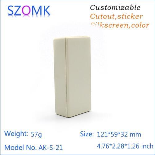 1 piece, 121*59*32m small plastic case electrical cabinet abs plastic box for electronic project hot sales diy plastic enclosure