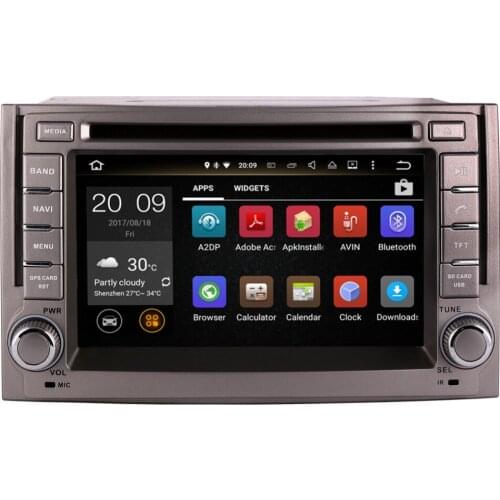 2 Din 4GB RAM Android 8.0 Car Multimedia GPS Bluetooth For Hyundai H1/Grand Starex 2007 2008 2009 2010 2011 2012 Radio WIFI 3G