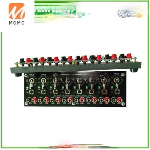 8 Cables Button Cell Test Board Battery Tester With Optional Connectors