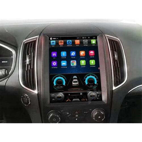 2 din Android car stereo autoradio Tesla style for FORD Edge 2015 car radio multimedia player GPS navi head unit