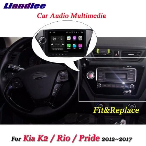 Car Android Multimedia System For Kia K2/Rio R/Pride 2012-2017 Stereo Radio Video GPS Navigation HD Screen