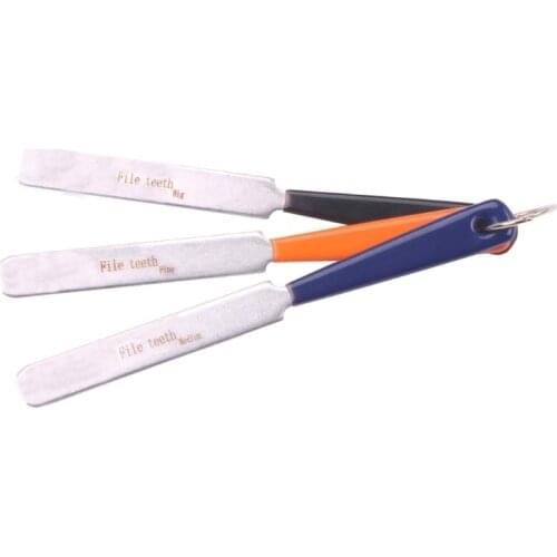 Bass Guitar Nut Files Double Edge Nut Slotting Files Set Fret Crowning Files Lut