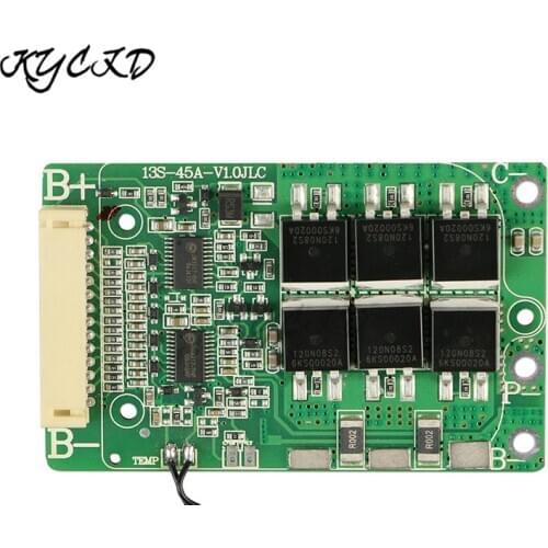 Power Banks BMS 13S 48V 30A Li-ion Lithium 18650 Battery Pack Charge Protection Board For Electrician Bicycle Escooter