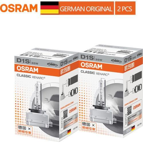 OSRAM HID D3S D1S D4S D2S CLC Original Quality Xenon Car Headlight Auto Light Standard Lamp 4200K 12V 35W (2PCS)