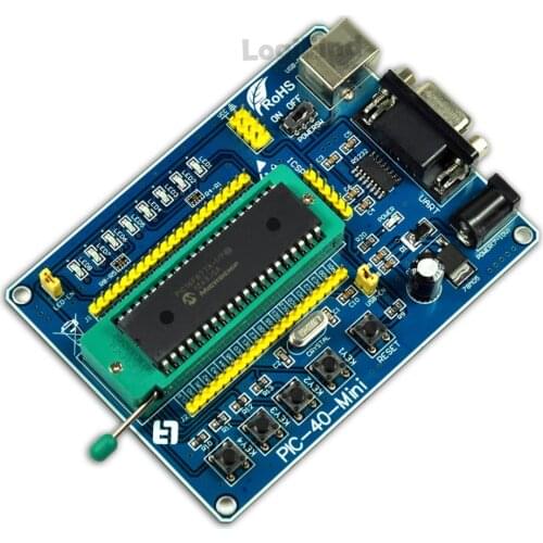 PIC development board /PIC learning board /PIC-40-MINI with PIC18F4550 chip USB development