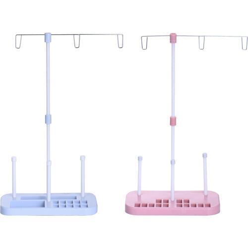 Multifunction Stand Holder Embroidery Thread Quilting Rack Sew Home Sewing Machine Sewing Wire Frame Product Organizer