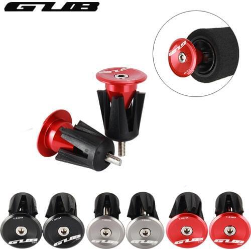1 Pai GUB 22-24mm Bicycle Handlebar Grip Caps End Plug Aluminum Alloy MTB Road Bike Handle Bar End Plugs Cycling Parts 3 Colors