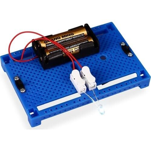 Science technology primary science experiment DIY invention corridor double control lamp science education toy wholesale factory