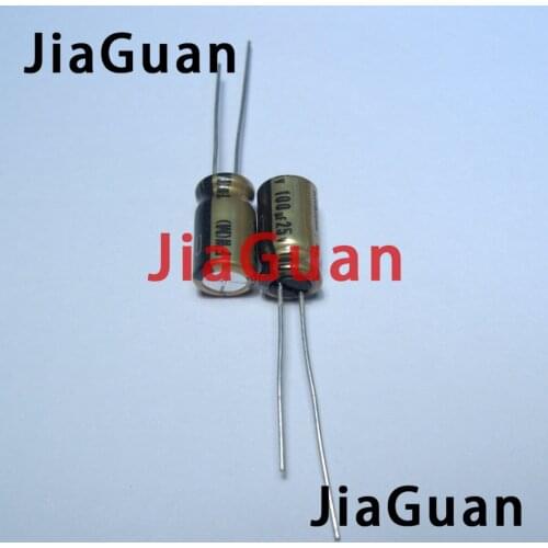 20pcs NEW NICHICON FW 100UF 25V 6.3X11MM audio Electrolytic Capacitor 25V100uF filter amplifier 25v 100uf 100uF/25V