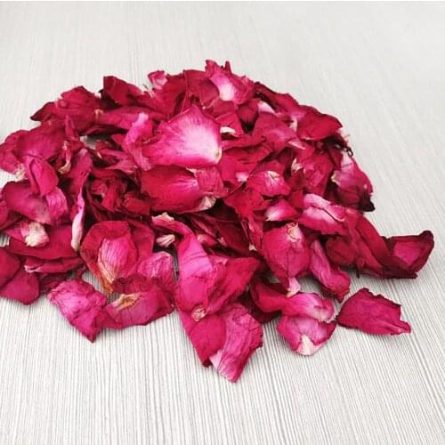 Romantic Natural Rose Bath Petals Dry Flower Petale De Rose Spa DIY Body & Foot Pedicure Bath Tools