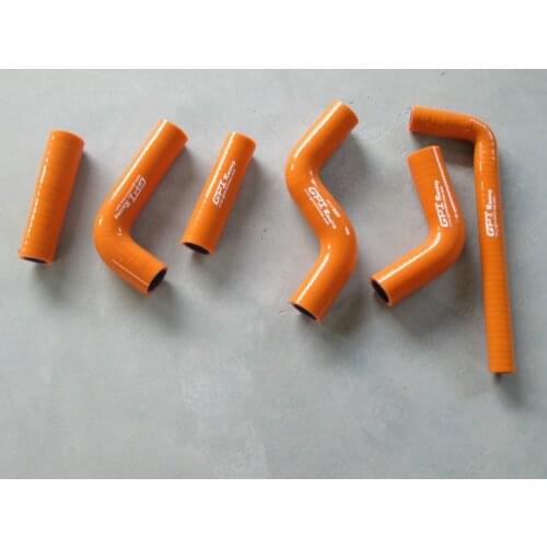 Silicone Radiator Coolant Hose For KTM 400 EXC/450 EXC/525 EXC 2002 2004 2005 2006 KIT 02 03 04 05 06