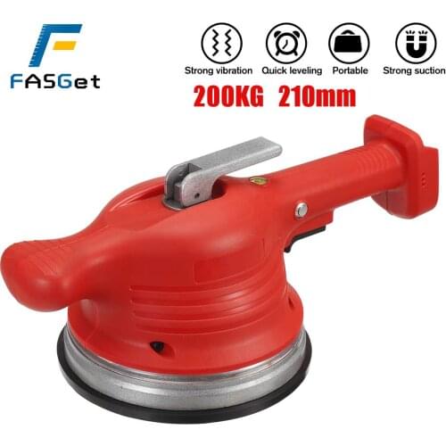 2000W Tiling Tiles Machine Tiles Vibrator 200KG Suction Cup Adjustable Automatic Floor Vibrator Leveling Tool For Makita Battery