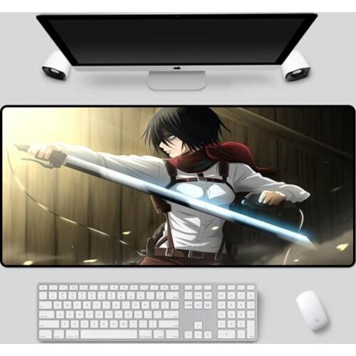 XGZ Large size mouse pad beautiful anime swordsman pattern keyboard pad home multi-size choice beautiful table mat