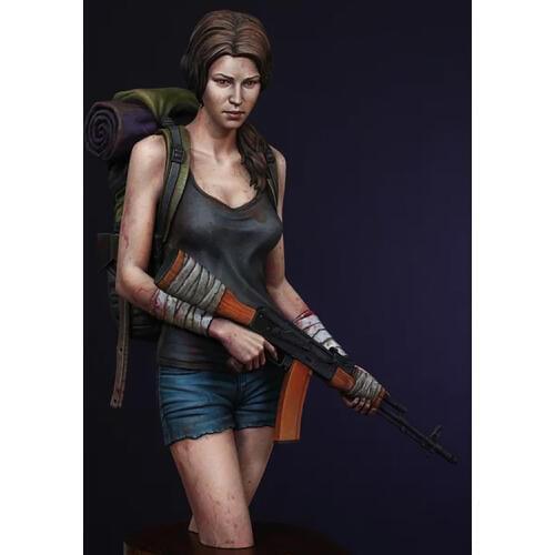 1/12 Assembly Resin Bust Kit Female ranger