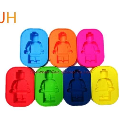 100pcs DIY Fondant Cake Decorating Tools 100% Foodgrade Silicone Mold Super Big Robot Cake Mold Ice Mold Baking Pan