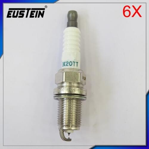 6PCS/LOT Spark Plug ET-BKR7-LPG 4pcs/lot FOR IK20 IK20TT VK20 BKR6EIX PFR7B-D