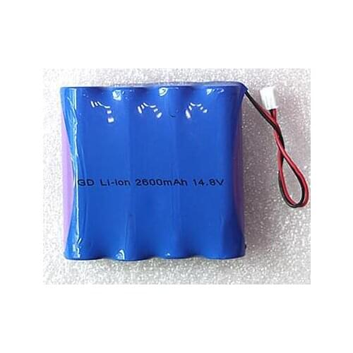 Free ship 14.8v 2600mah 18650 li-ion rechargeable battery pack 18650-4S lithium battery