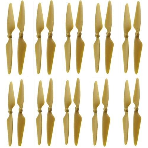 HUBSAN H501S X4 H501C Propeller 10pcs CW CCW For RC Quadcopter Spare Part Golden Red White Black