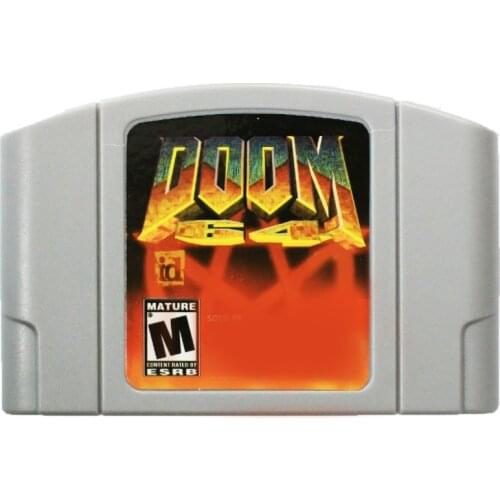 Doom 64 Bit Games 64 English NTSC Game Card