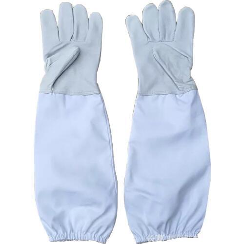 Beekeeping Tools Really Sheepskin Gloves breathable material Bee Tools Universal Model Canvas gloves We sell cut honey knife