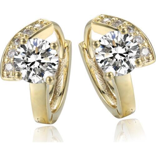 Jonline24h Women's Gold Earrings
