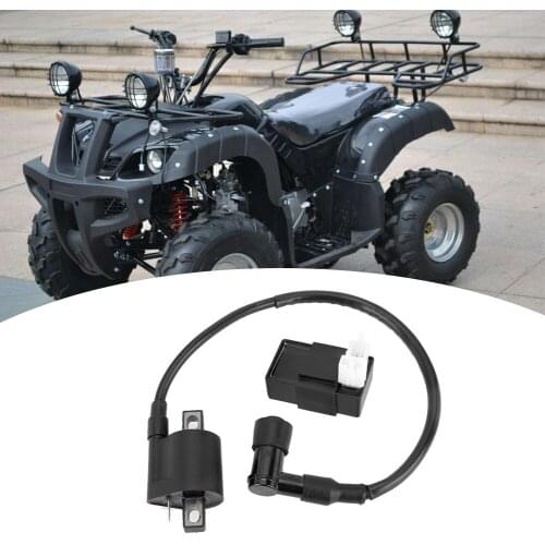 Ignition Coil and CDI Kit Fit for KinRoad 125 150cc 200cc 250cc ATV Go Kart Dirt Bike