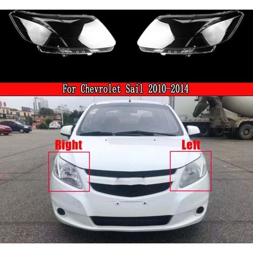 Headlamps Transparent Cover Lampshade Lamp Shell Masks Headlight Cover Lens Headlight Glass For Chevrolet Sail 2010- 2014