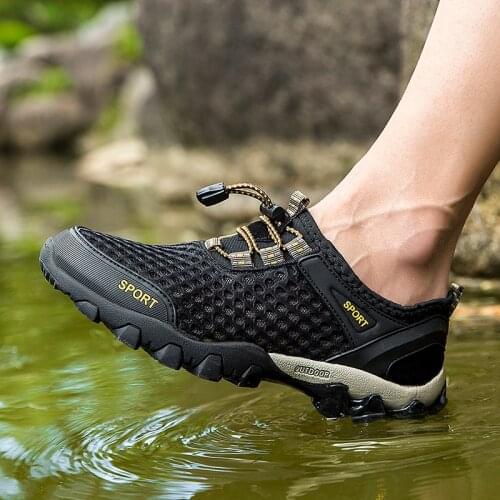 2021 New Summer River Upstream Shoes For Men, Barefoot Beach Ultralight Water Sports, Quick-Drying Outdoor Walking Wading Shoes
