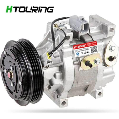 NEW SCSA06C AC AIR CONDITIONING COMPRESSOR 447220-6360 447220 6360 4472206360 FOR CAR TOYOTA COROLLA 1NZE121 A/C COMPRESSOR