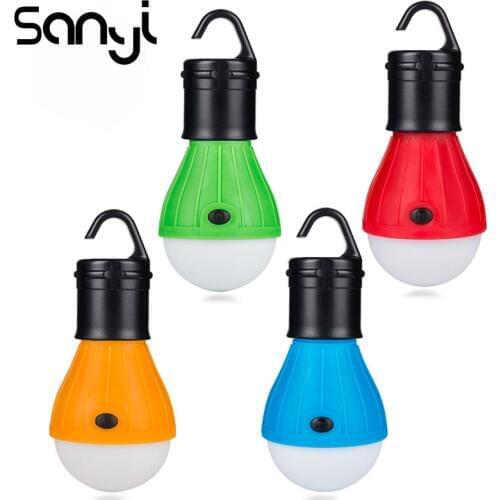 Sanyi Hanging Portable Lantern LED Bulb Lamp Light for Camping Hiking Reading Writing Fishing