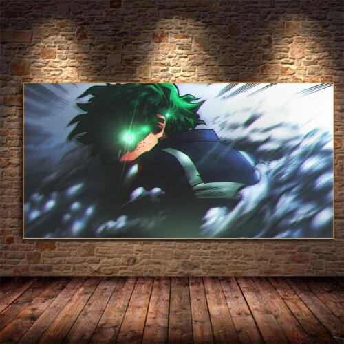 My Hero Academia Anime Poster Character Canvas Painting Print Cuadros Wall Art Decoration Mural Modern Home Decor No Frame