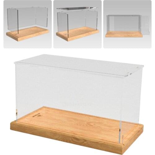 Clear Storage Holder Case Box Dust Proof Acrylic Display Case Display Cabinet Dustproof Action Figures Collectibles Show Box
