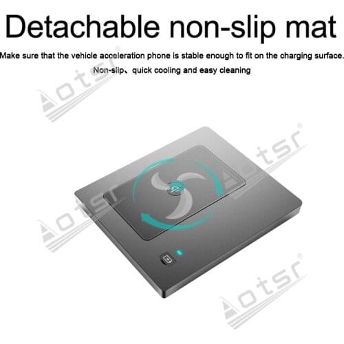 QI Car wireless charger For Honda Odyssey 2017 - 2018 Honda Elysion 2016 Wireless Charging Car Phone Holder for iphone / Samsung