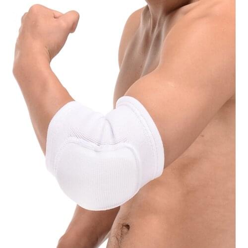 Basketball Soccer Sports Elbow Pads Unisex Sponge Crashproof Armguards Elbow Pad Outdoor Sleeve Sports Protective Equipment