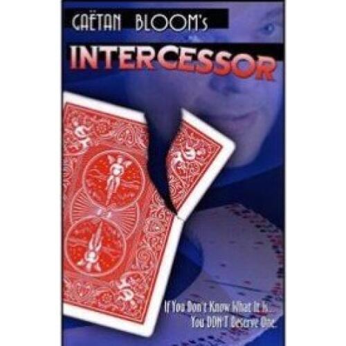 Intercessor Magic Tricks Select Card Torn Corner Magie Close Up Gimmick Props Illusions Comedy